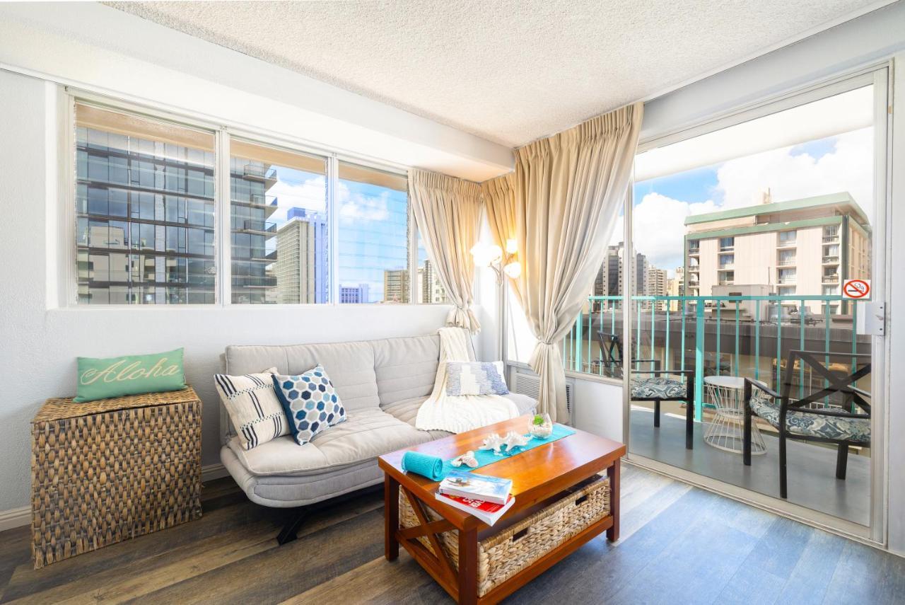 Beautiful Studio In The Heart Of Vibrant Waikiki Хонолулу Екстериор снимка