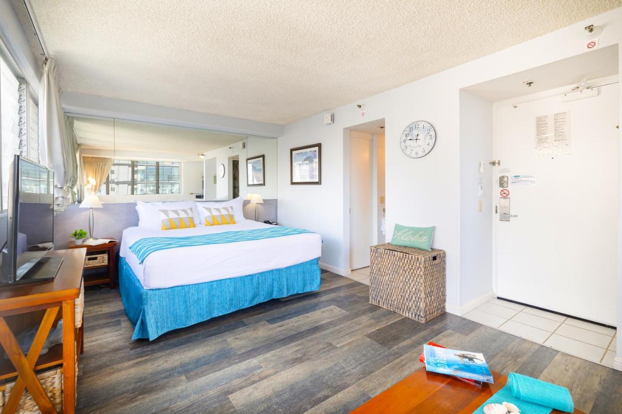Beautiful Studio In The Heart Of Vibrant Waikiki Хонолулу Екстериор снимка