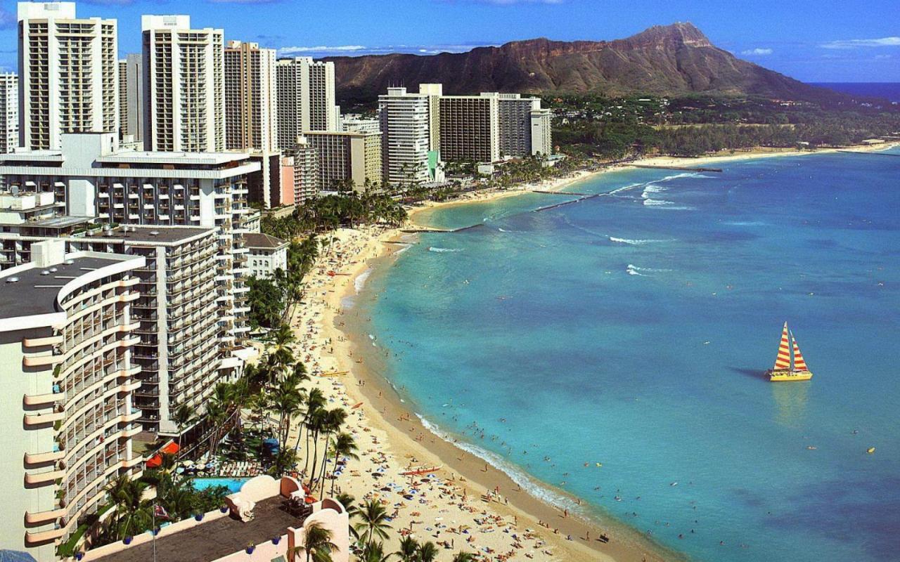Beautiful Studio In The Heart Of Vibrant Waikiki Хонолулу Екстериор снимка